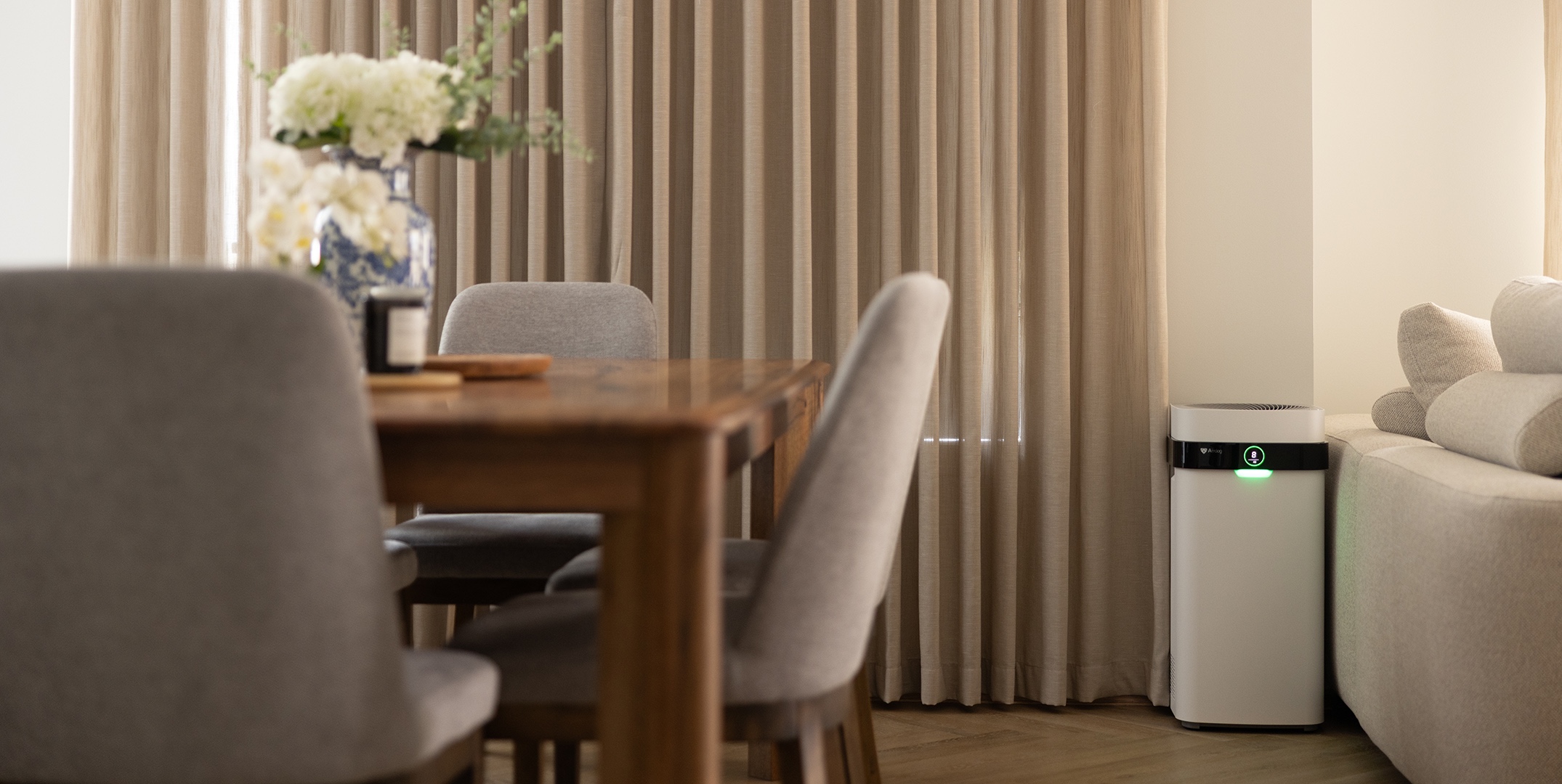 Soluzioni Indoor — Purificatore Airdog in ambiente domestico